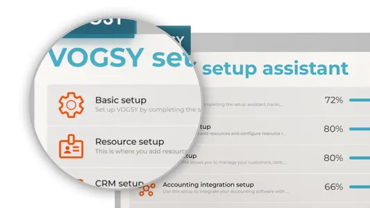 VOGSY setup assistant zoomed in