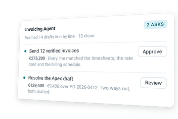 Hero AI use case invoicing agent