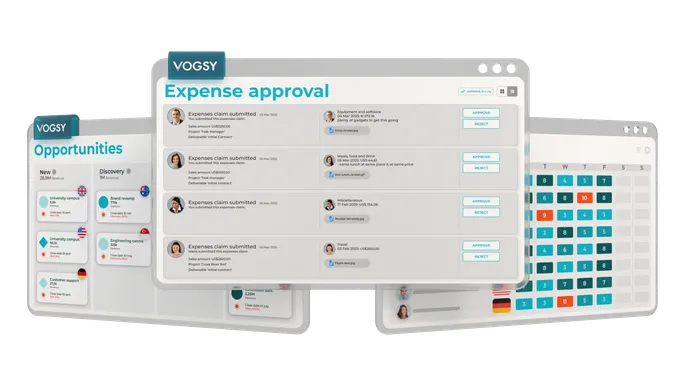 VOGSY project expense hero image transparent