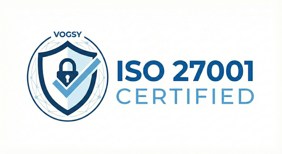 VOGSY ISO 27001 logo
