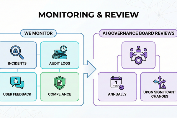 VOGSY AI Impact assesment monitoring review