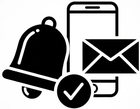 Notifications icon in VOGSY