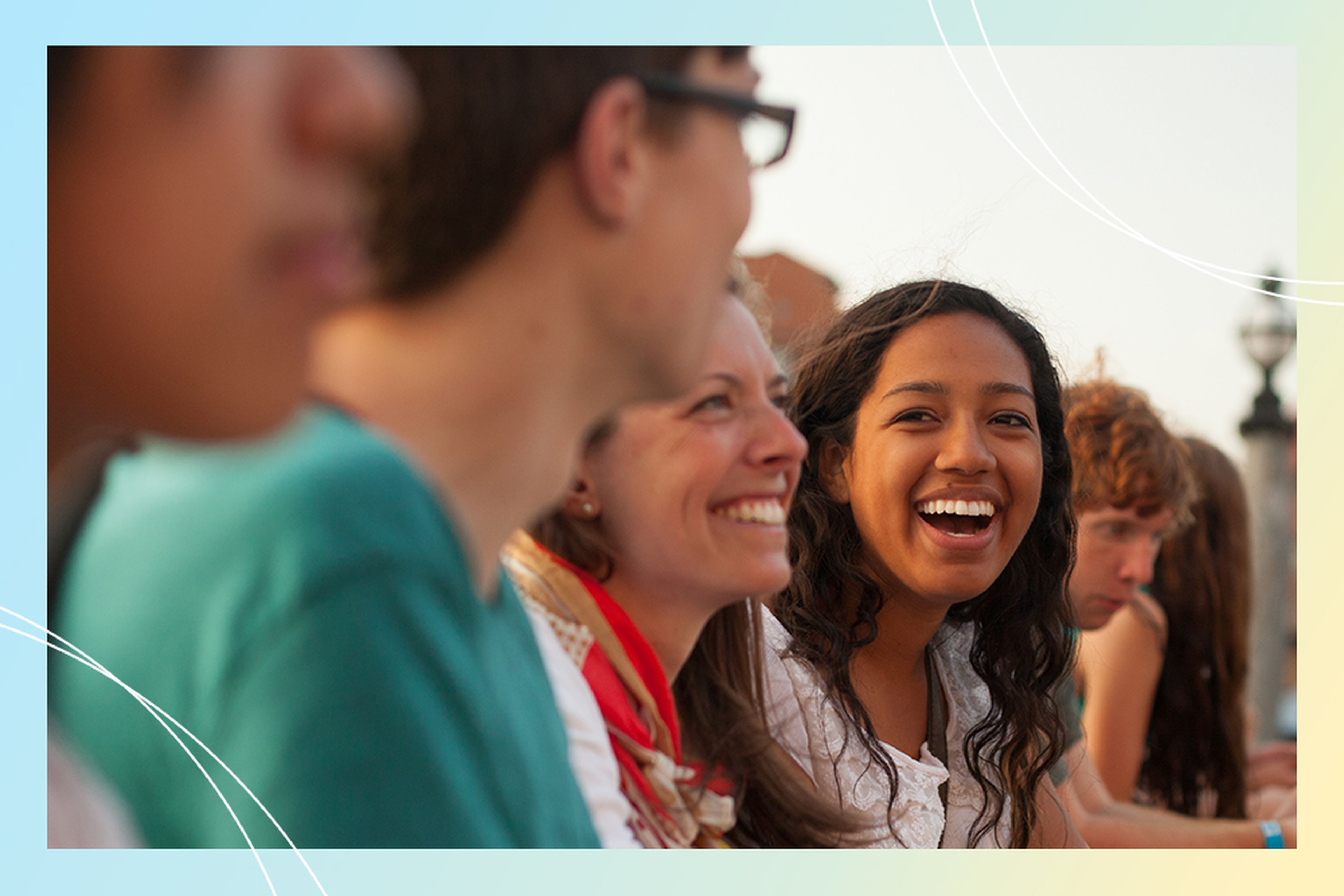 student travelers experiencing life abroad