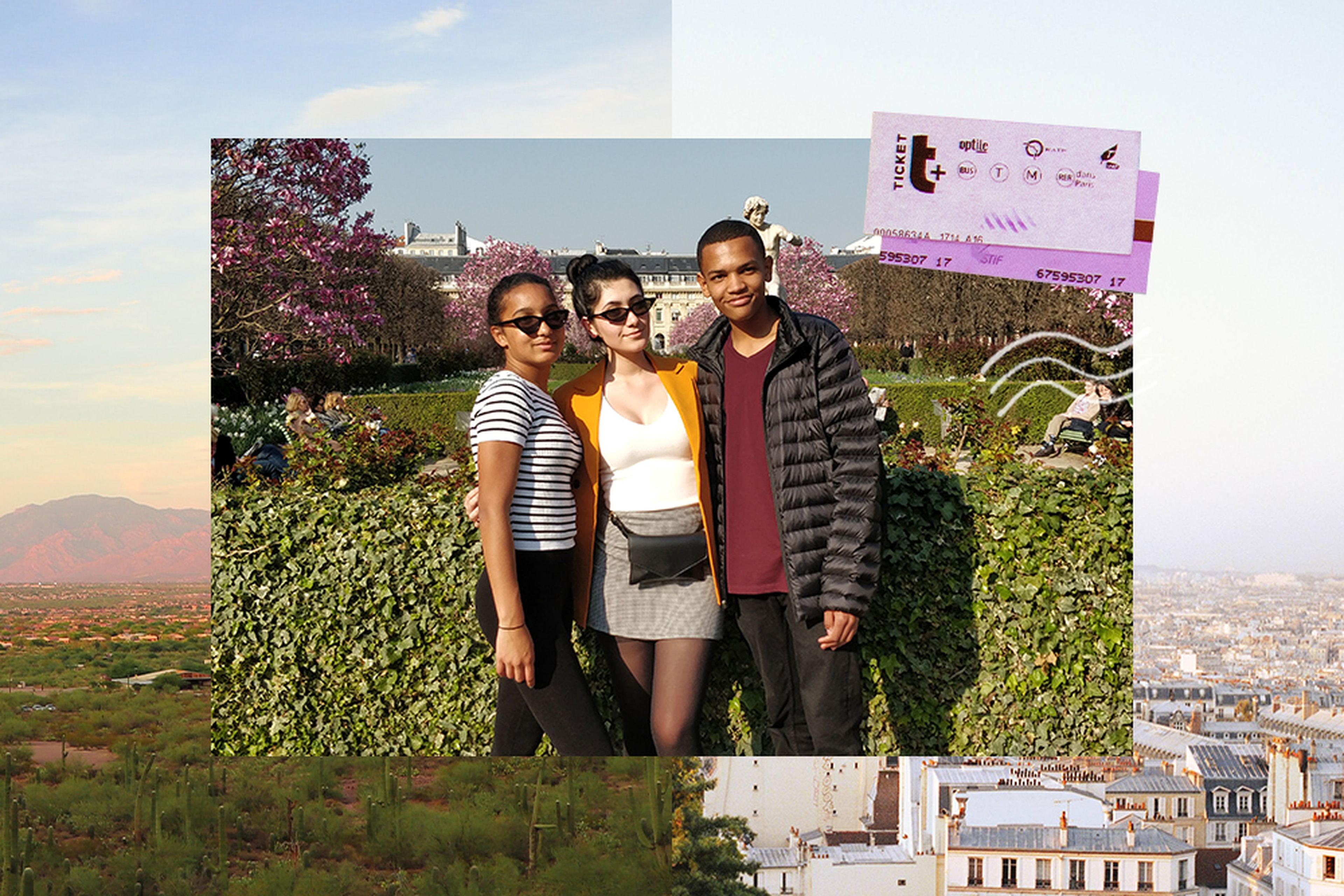 Duncan on his Paris, France tour