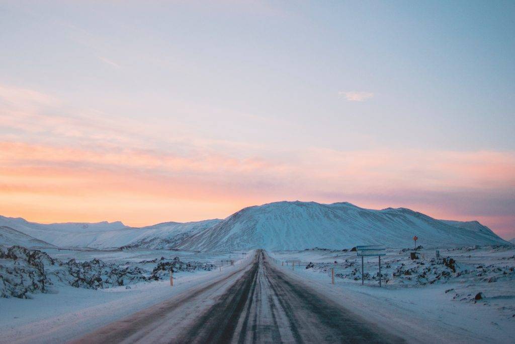 Iceland sunset