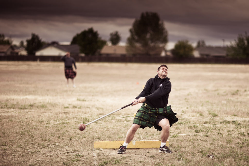 Sheaf Toss Highland Games