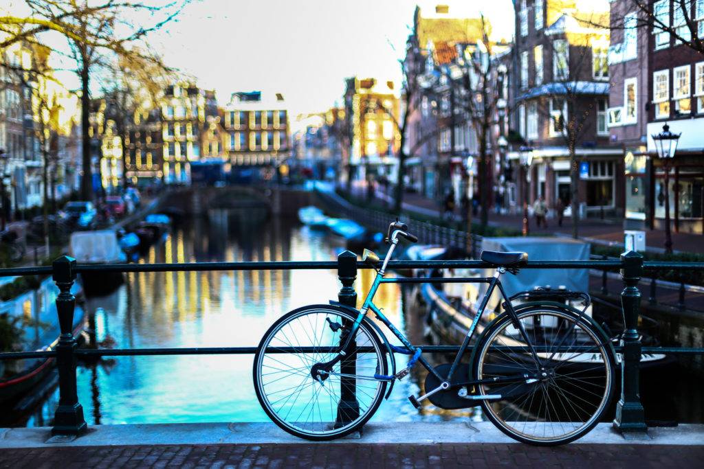 Bicycle Amsterdam Canal