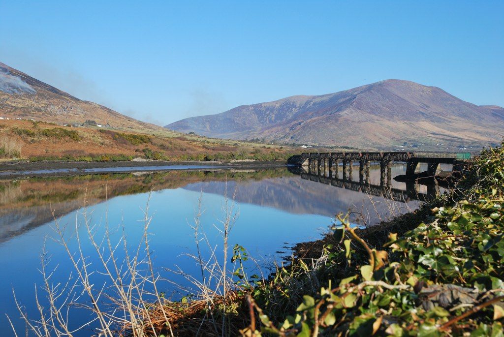 Old rail bridge at Caherciveen