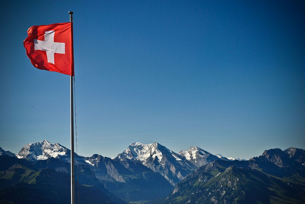 neutral country: Switzerland Flag