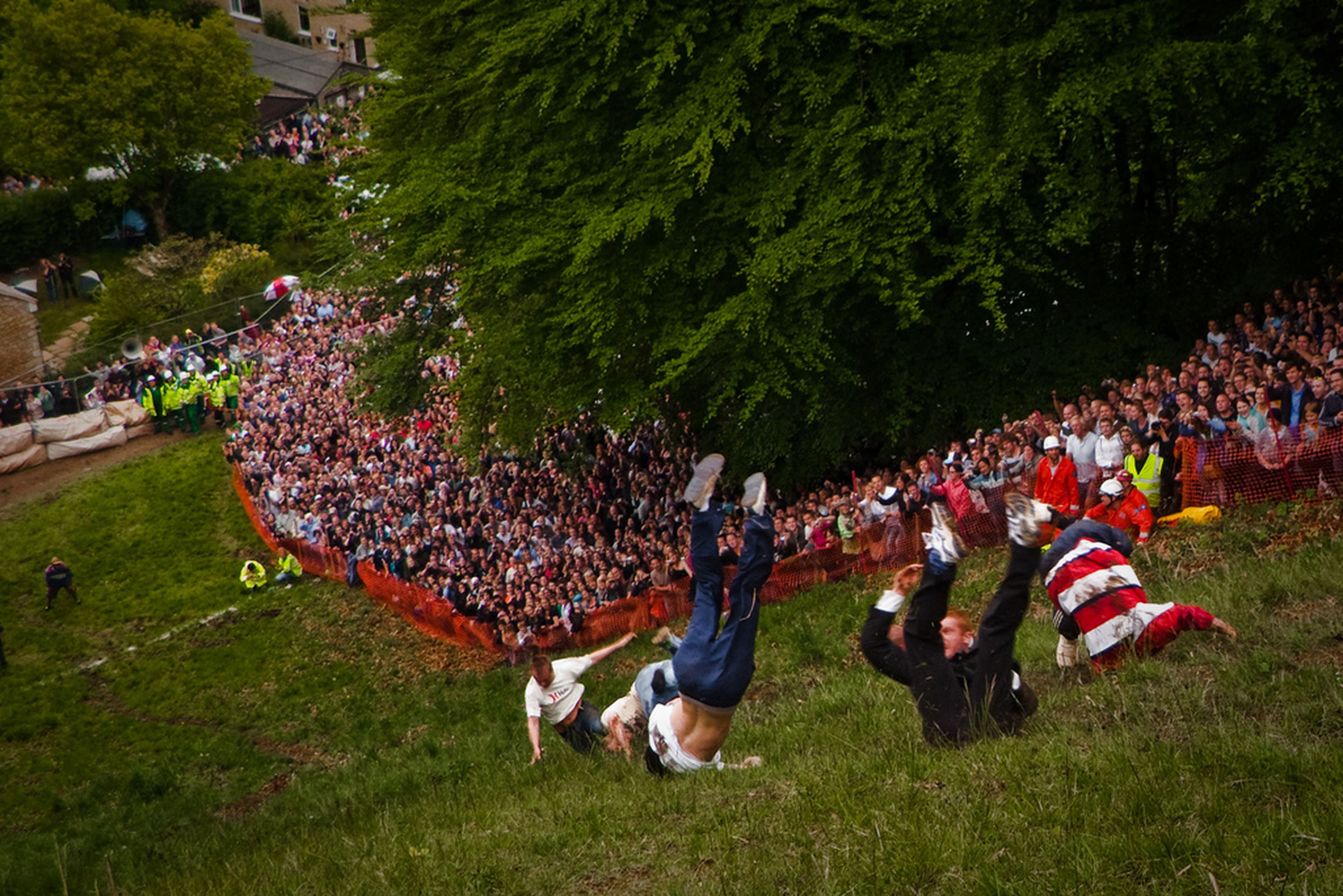 Cooper’s Hill cheese rolling festival