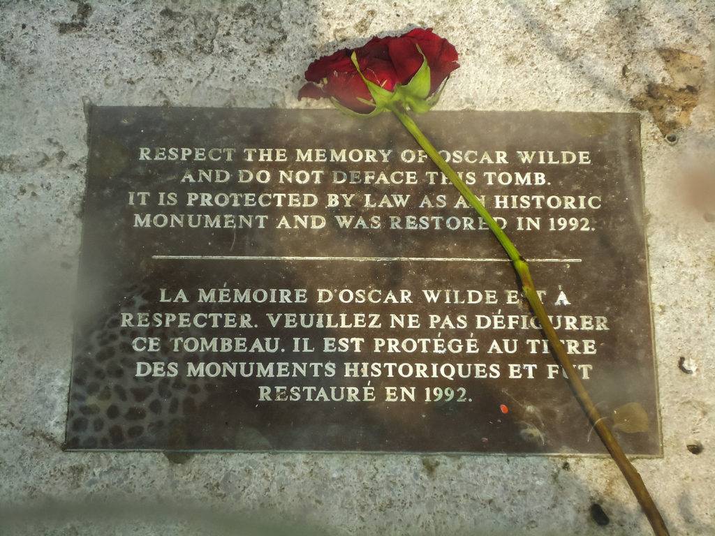 Oscar Wilde Plaque
