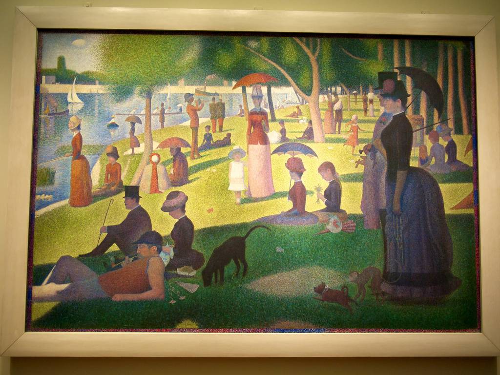 Art Institute of Chicago famous paintings, A Sunday on La Grande Jatte