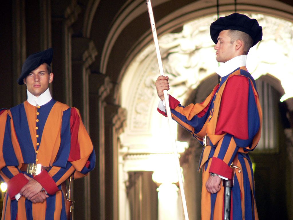 vatican Swiss Guard uniforms