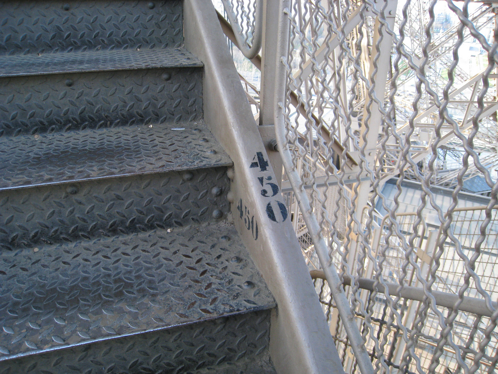 Eiffel Tower Step 450