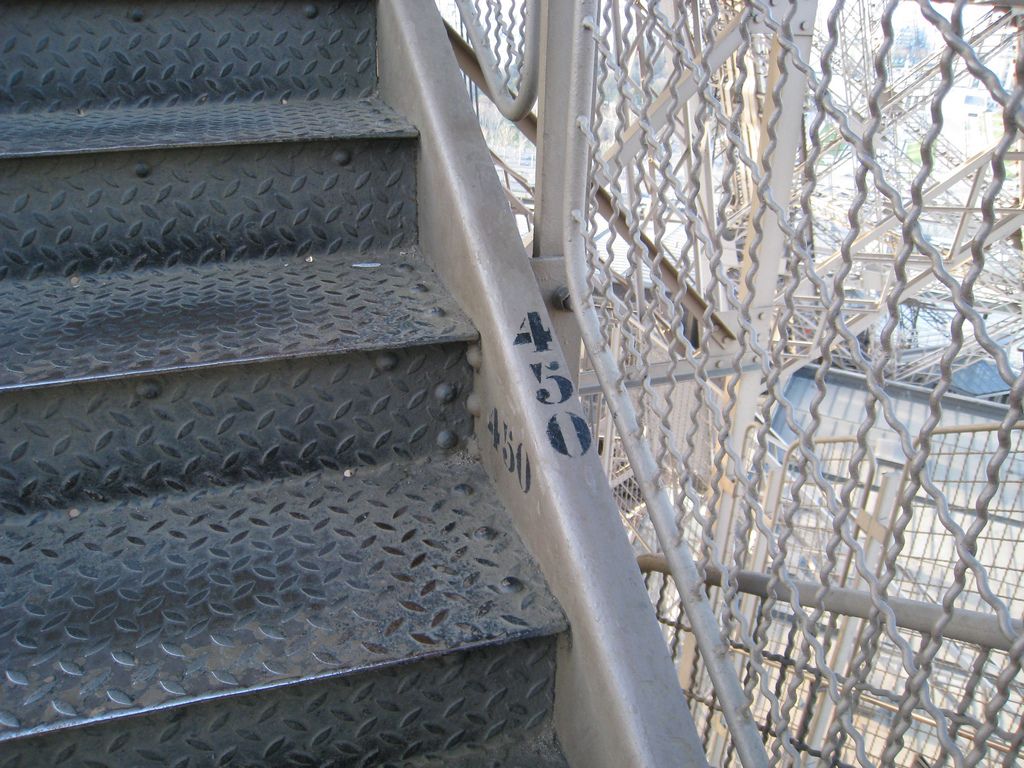 Eiffel Tower Step 450