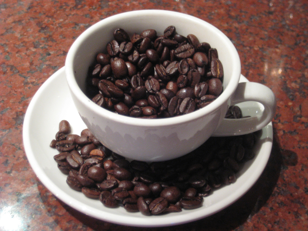 Coffee Beans in cup