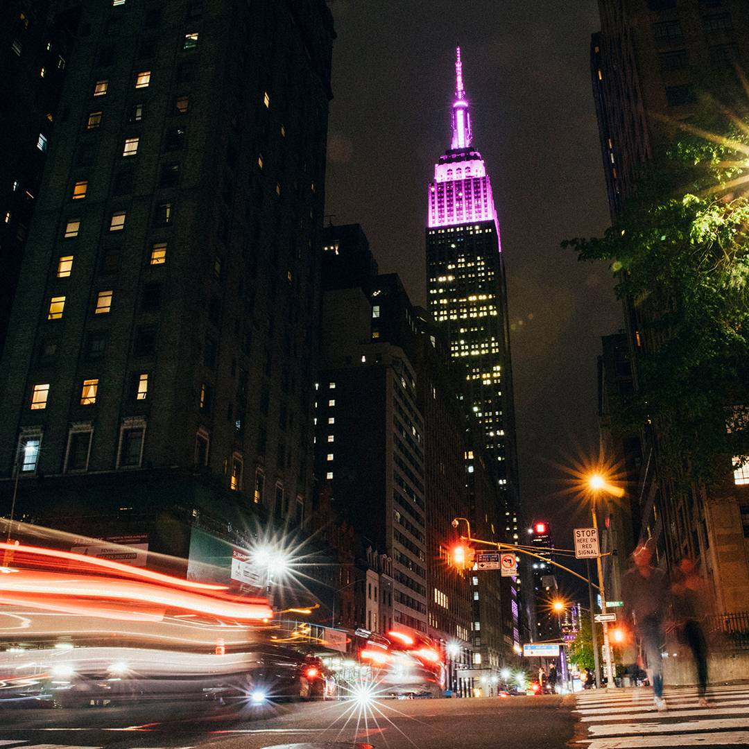 the Empire State building is one of the most famous landmarks around the world