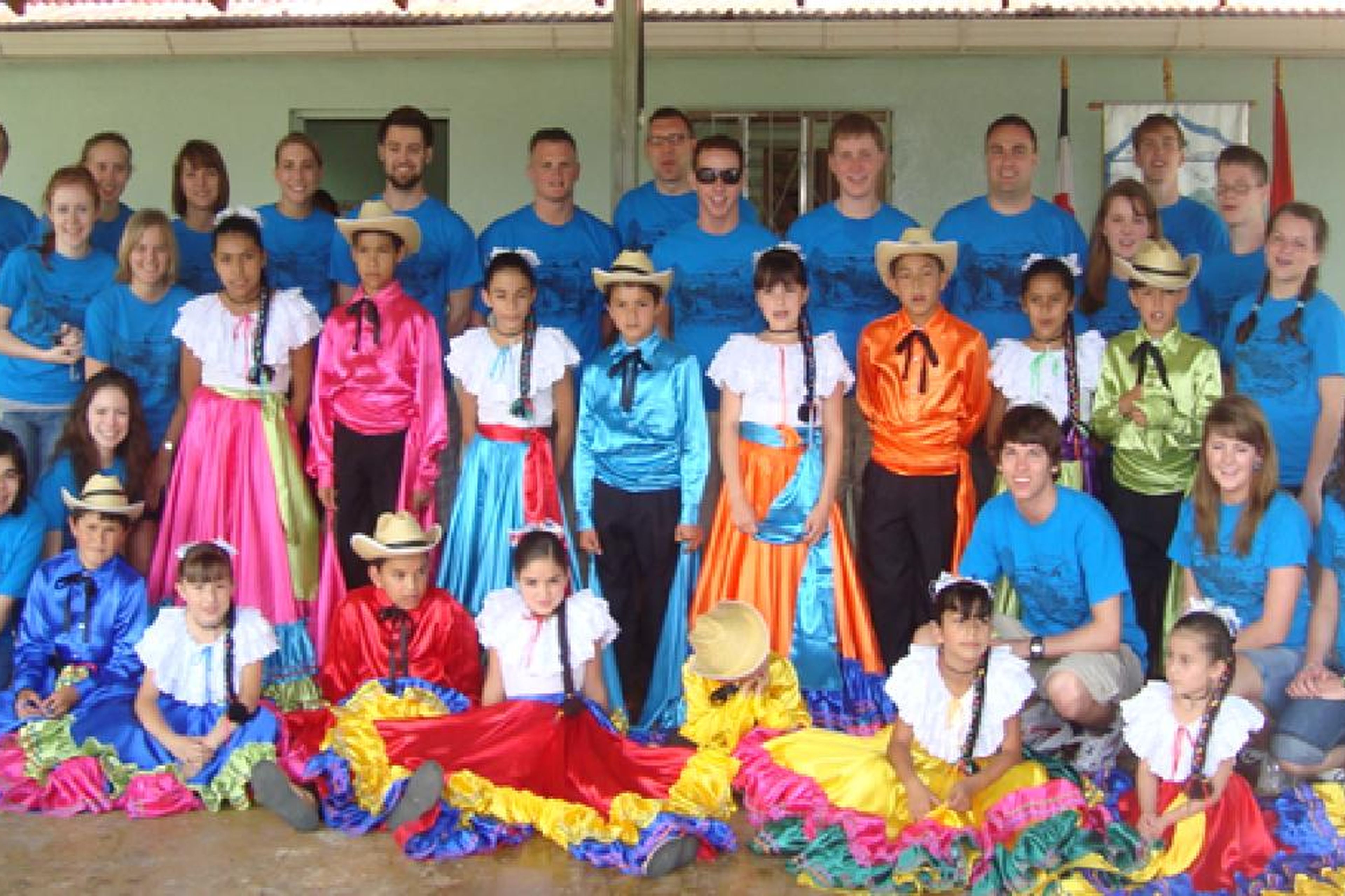 Costa Rica student tour group
