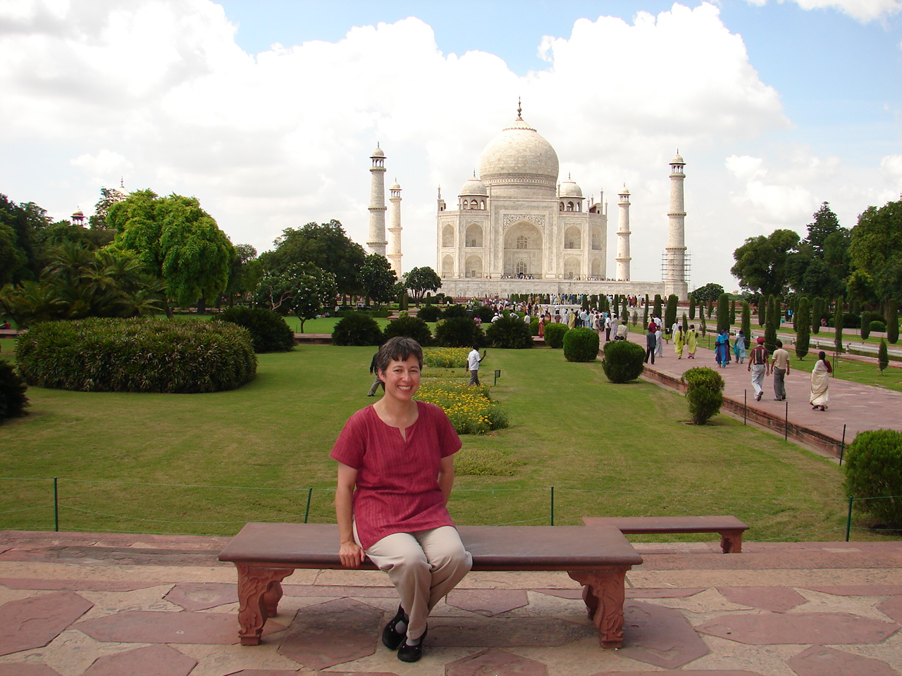 Taj Mahal in Agra, India