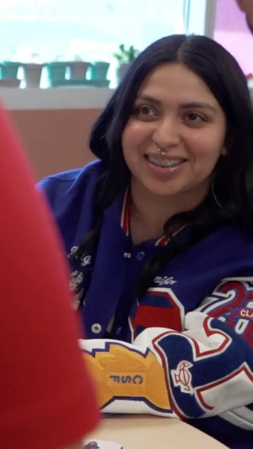 jenny in the classroom