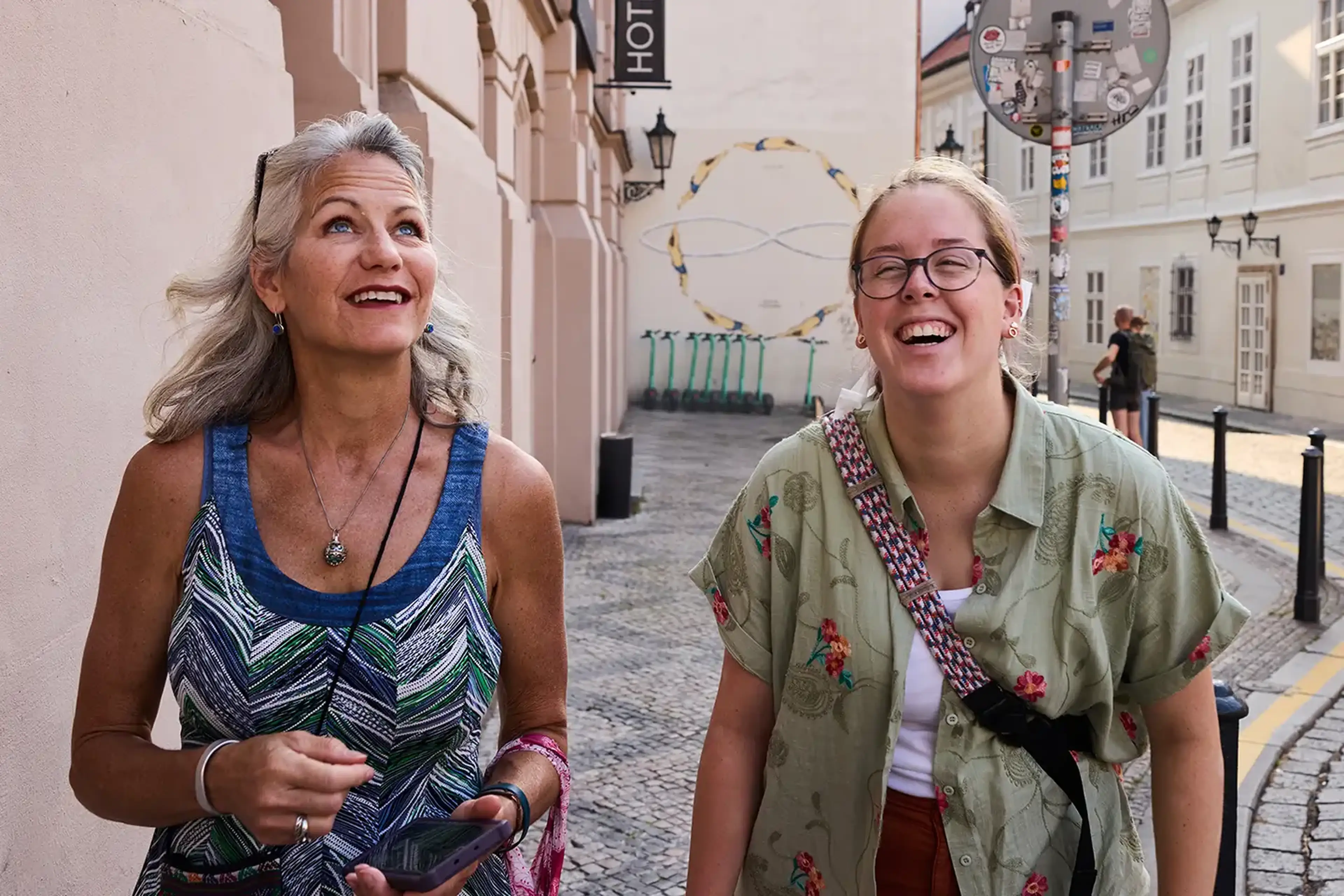 Student and Group Leader in Europe