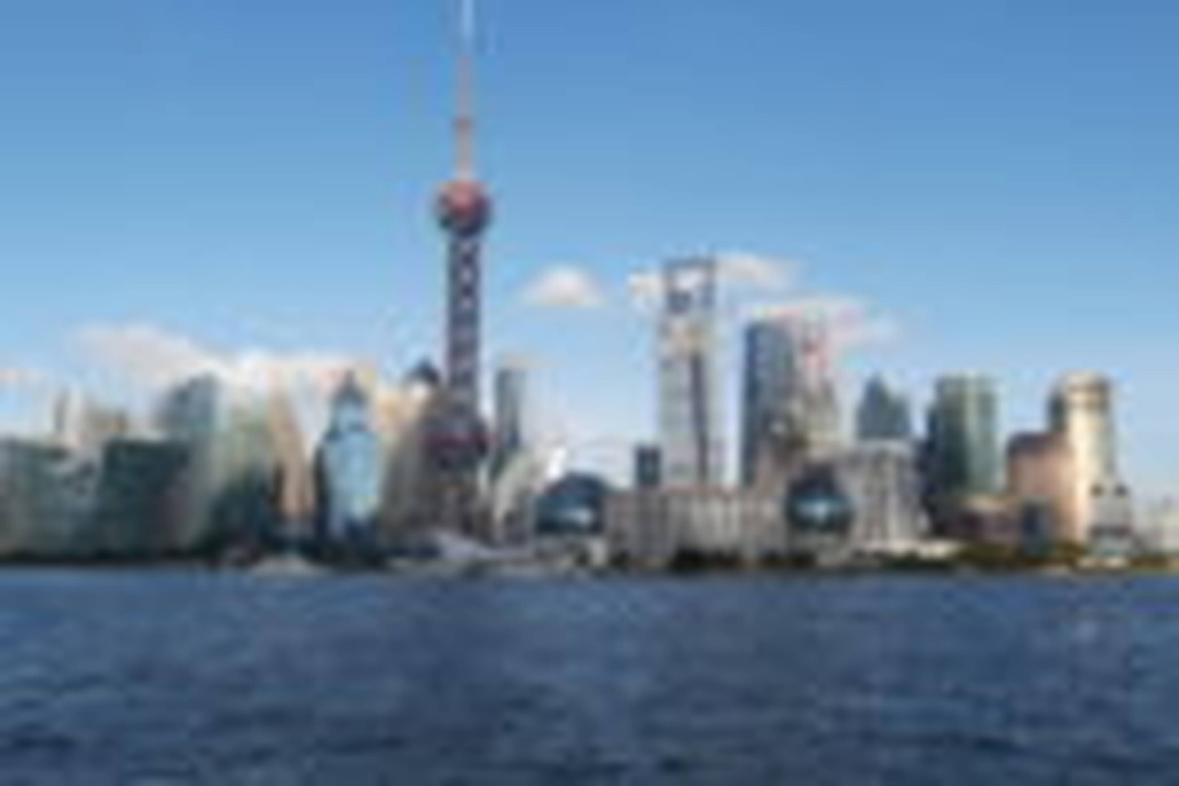 The Bund in Shanghai