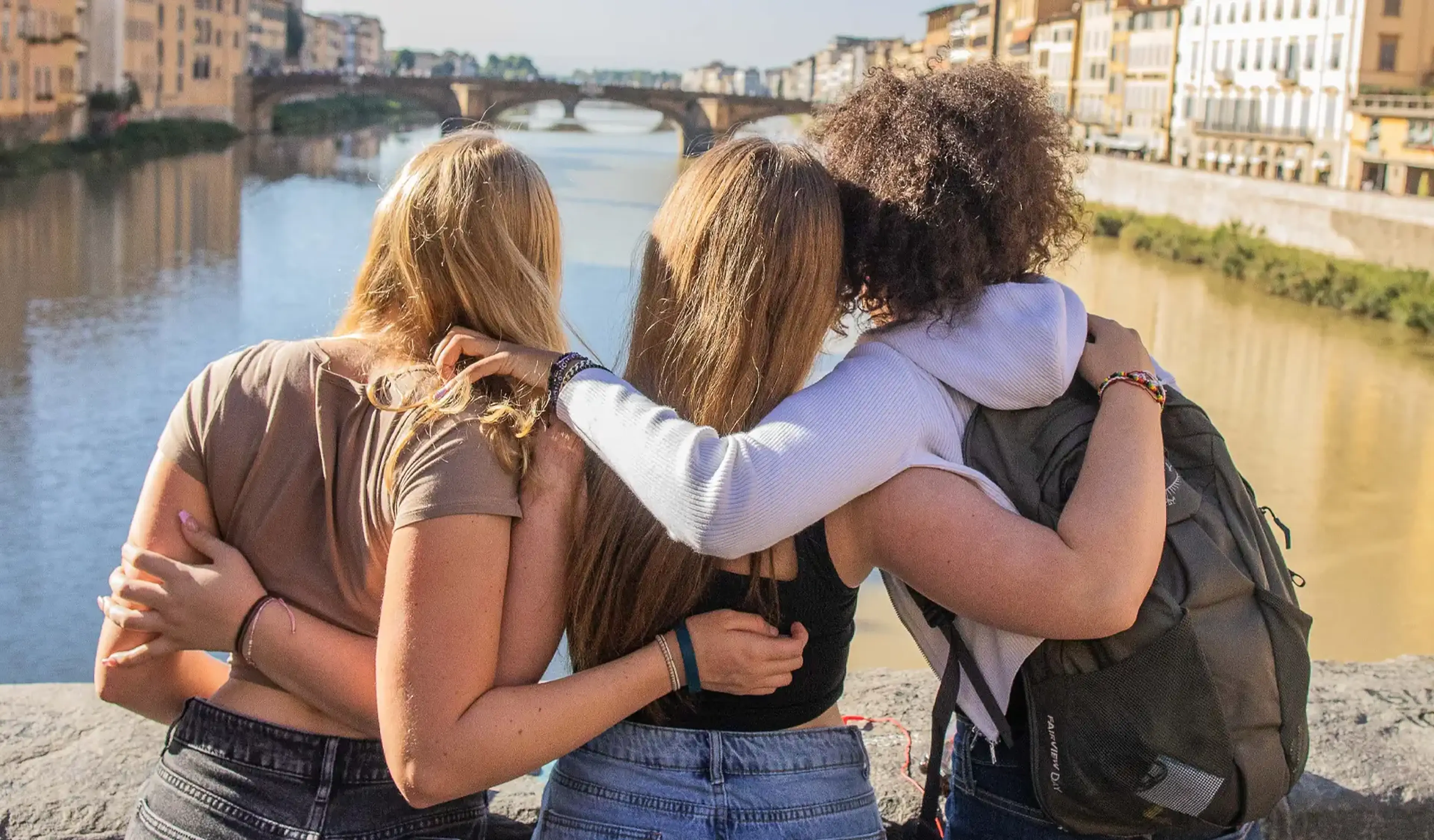 ef peace of mind program creates beautiful moment on a bridge overlooking water