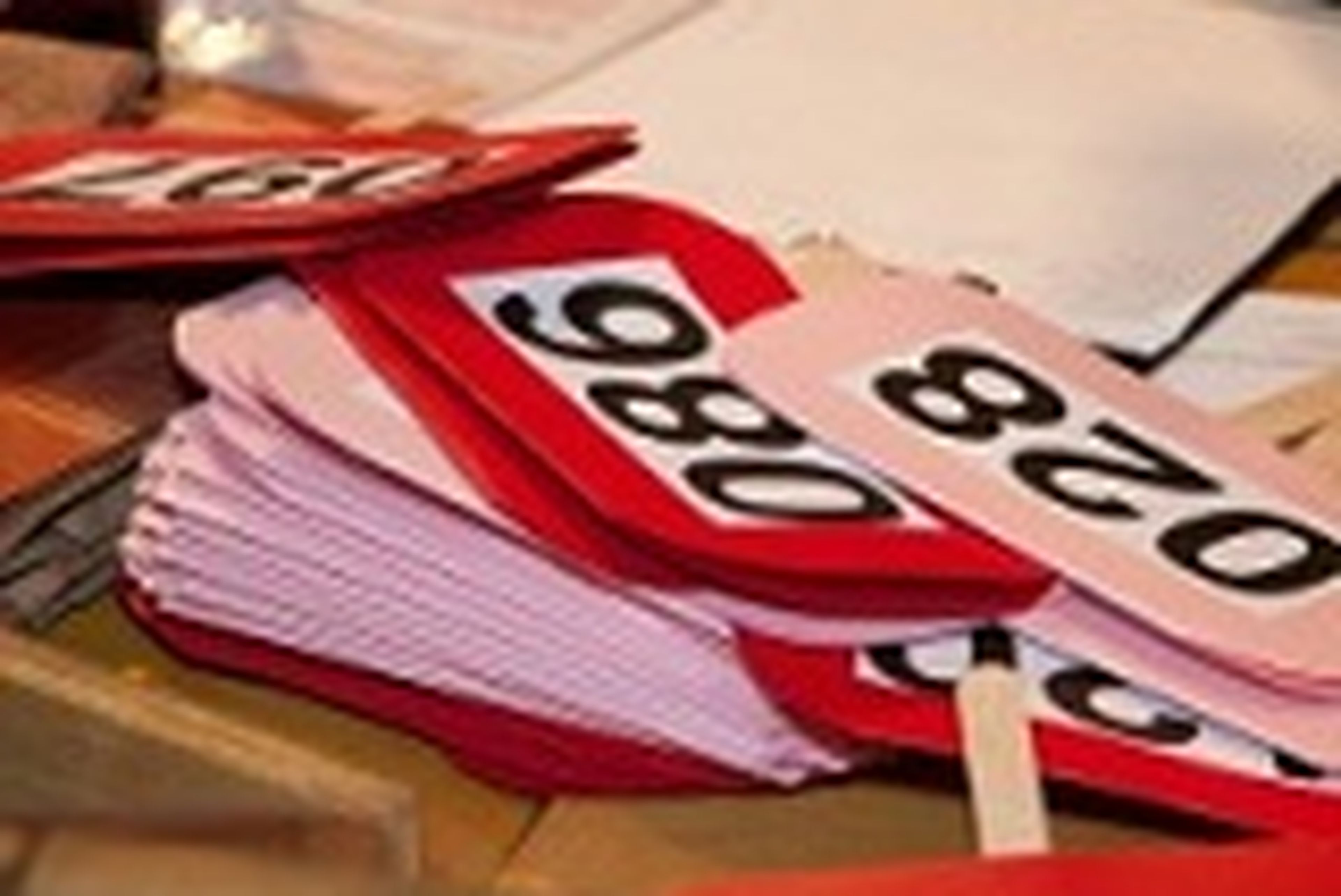 Student trip fundraiser auction