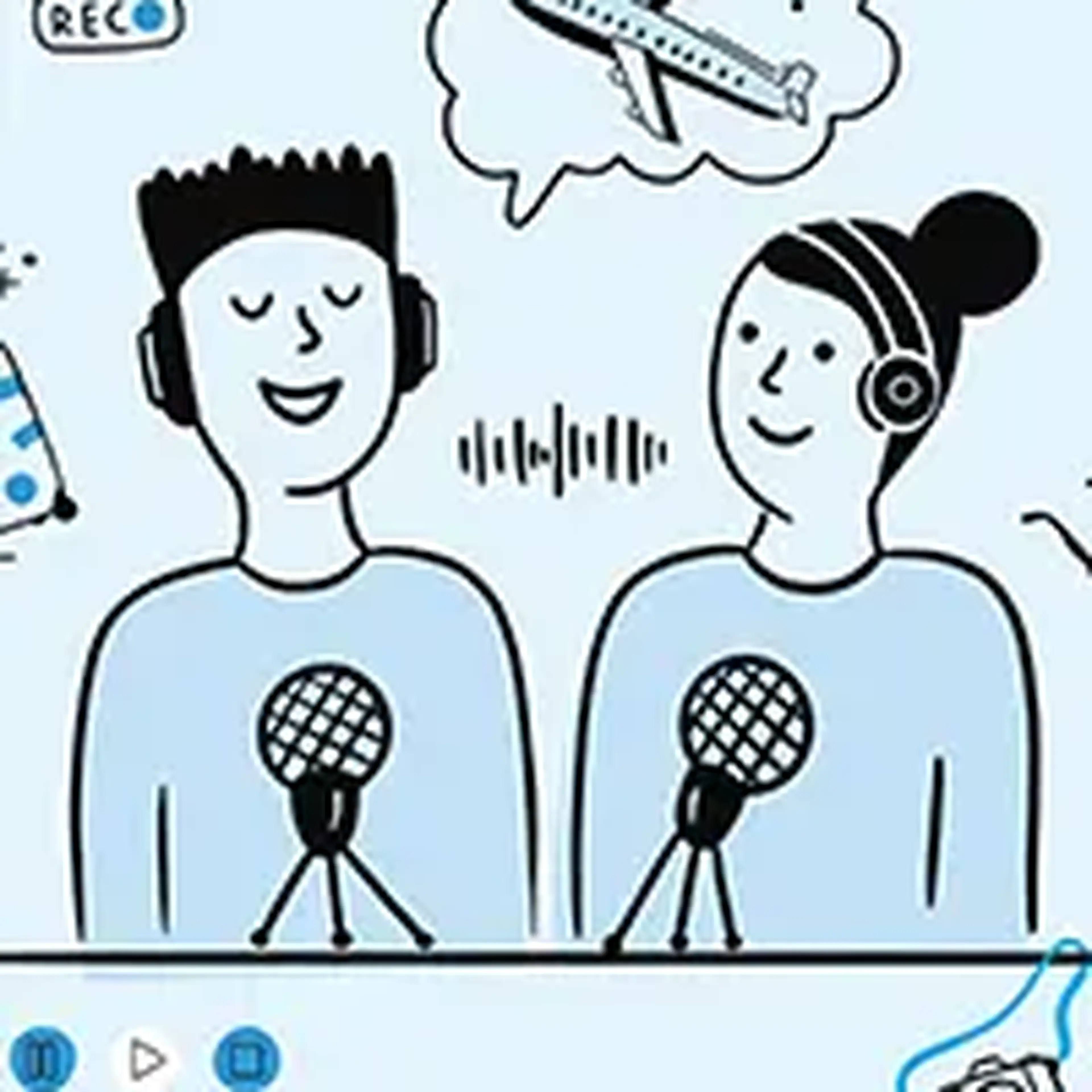 EF staff members' recommendations for podcasts