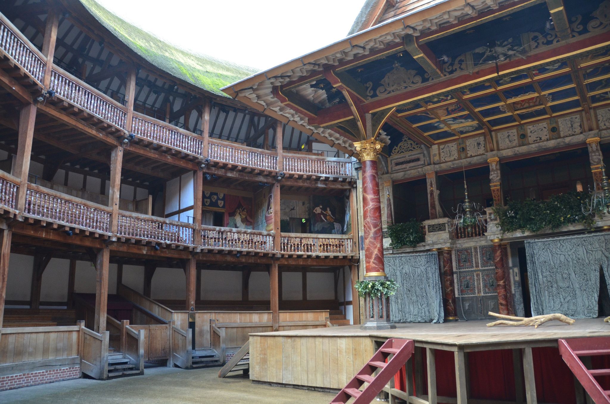 Inside Globe Theatre