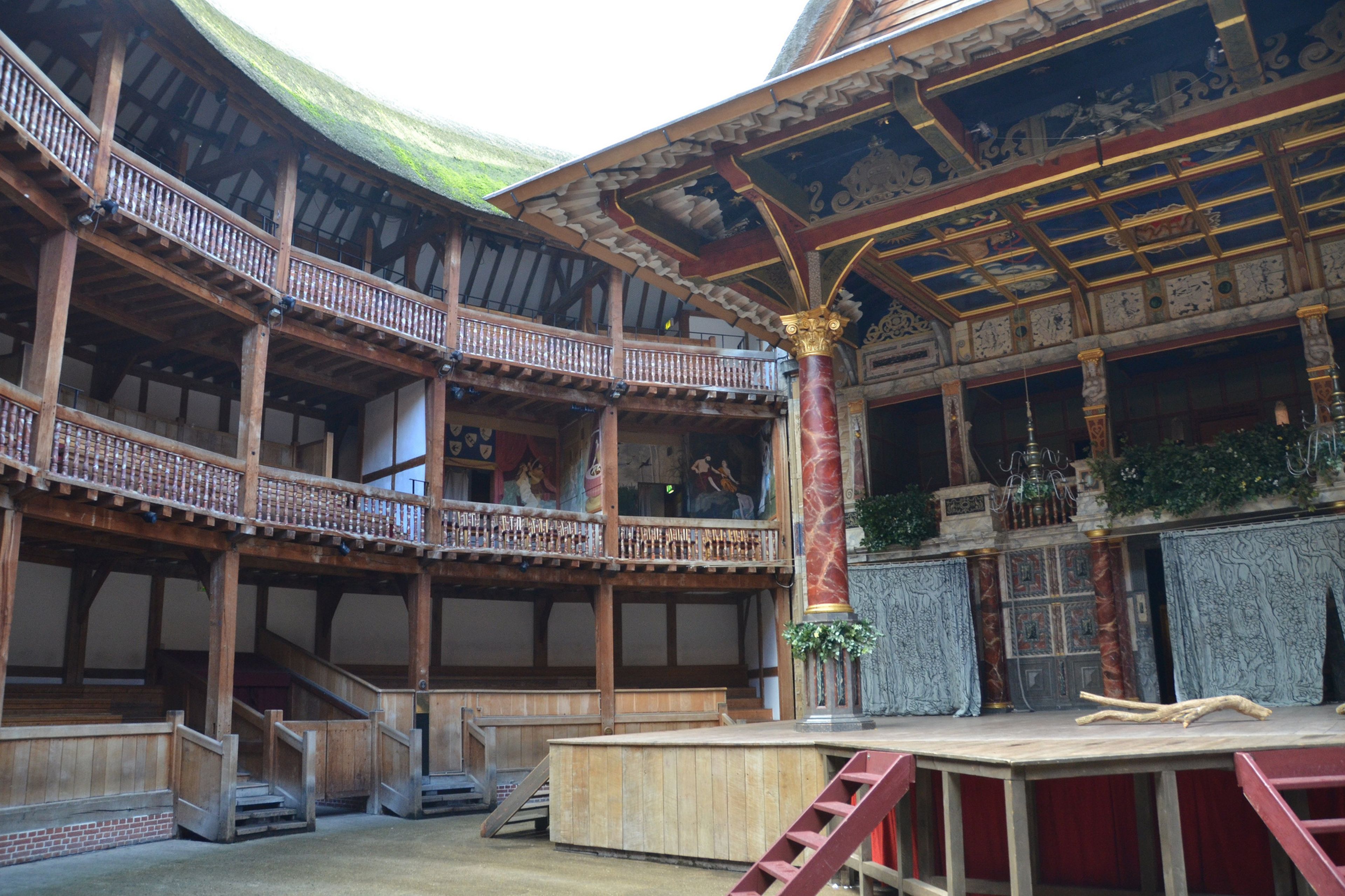 Inside Globe Theatre
