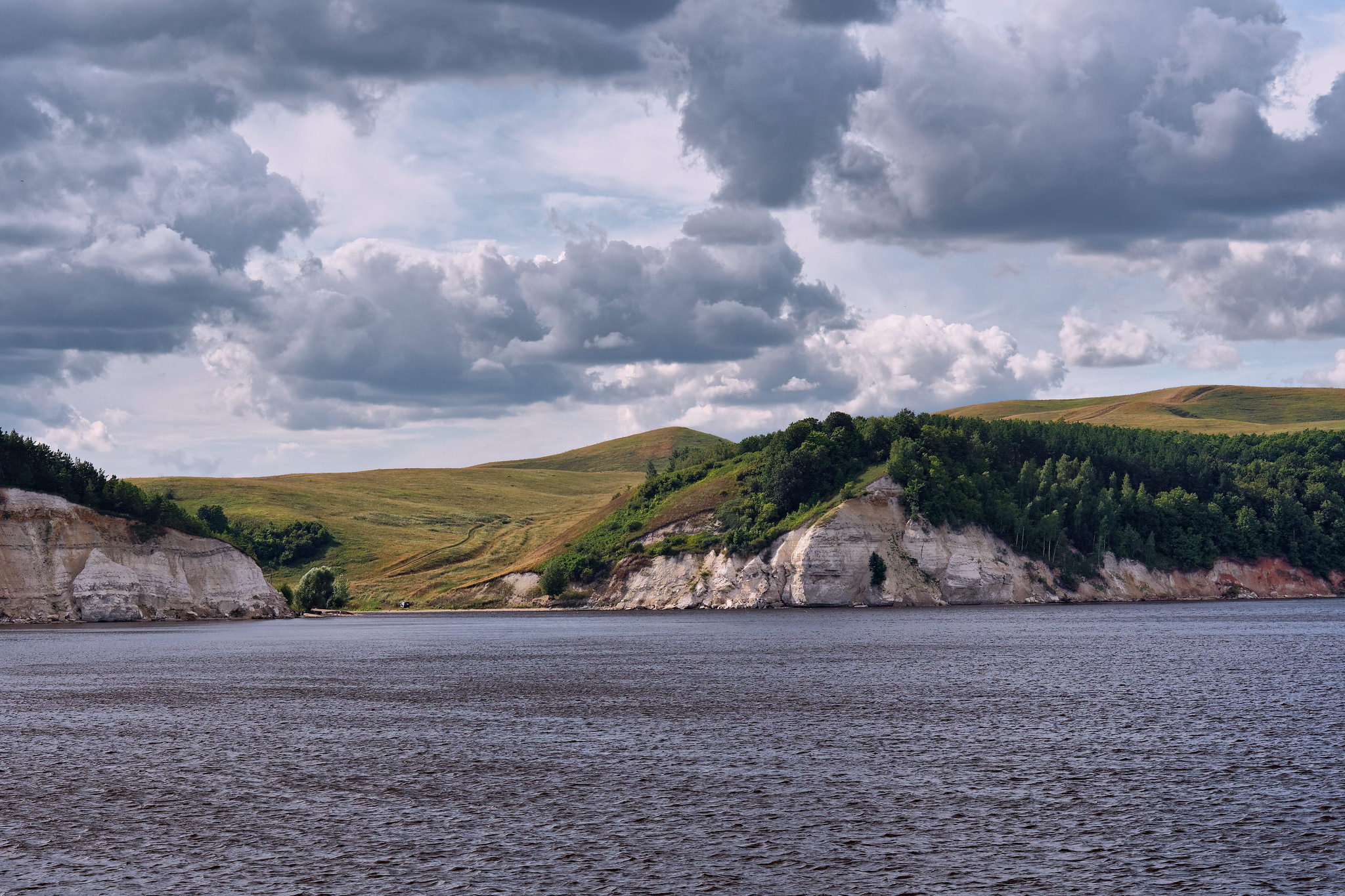 longest river in Europe mountainside