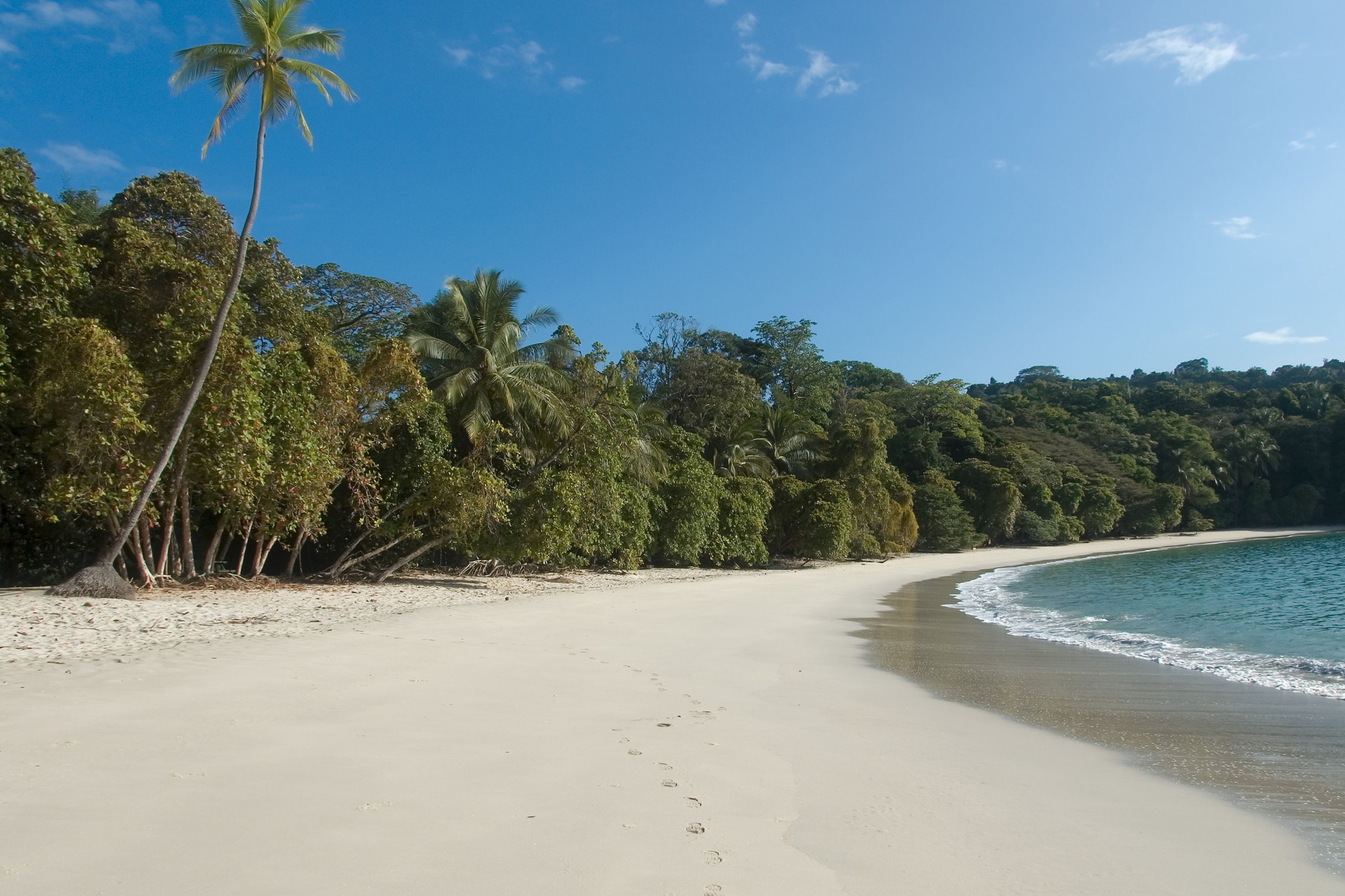 Manuel Antonio National Park, beach in Costa Rica