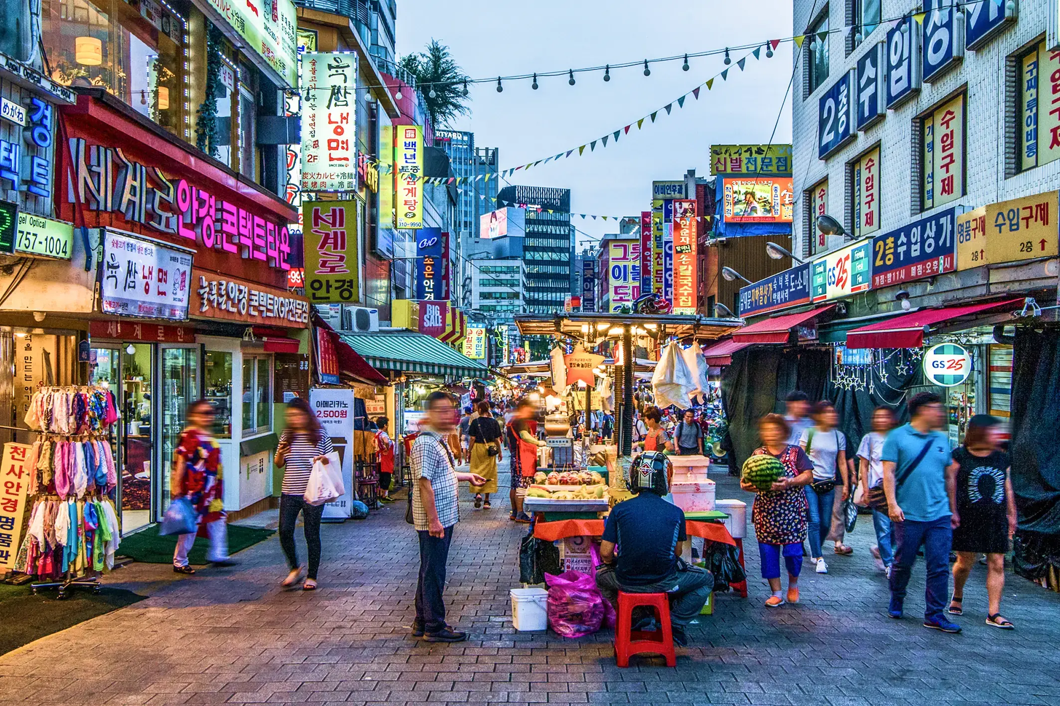 Namdaemun Market in Seoul, South Korea