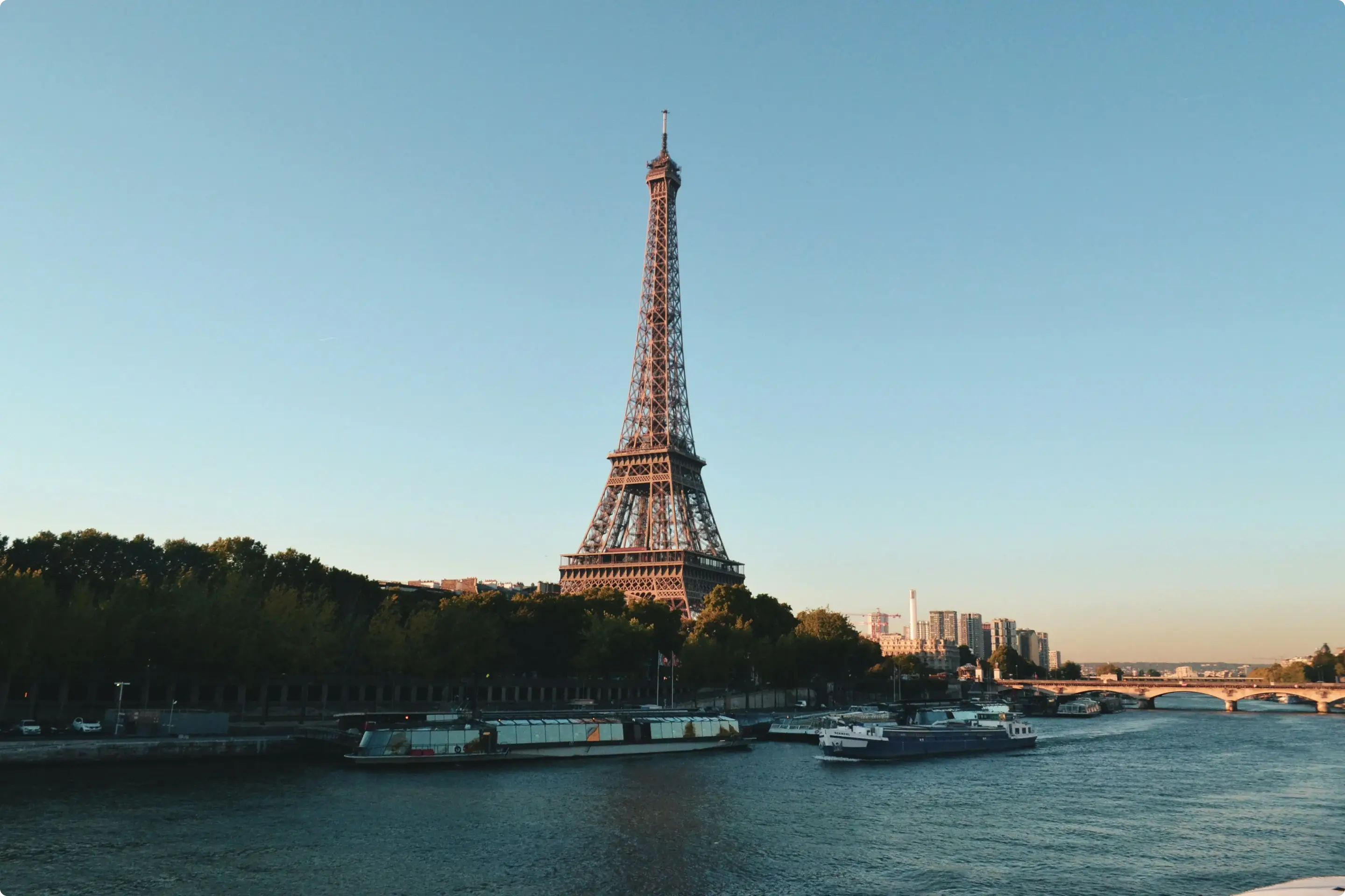 The Eiffel Tower in Paris