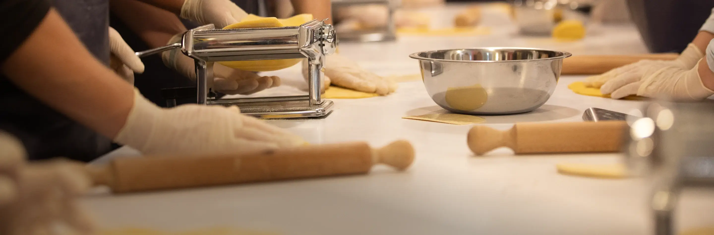 A cooking class