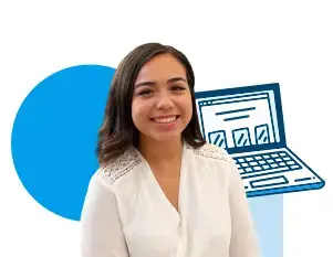 headshot of a travel support staff member