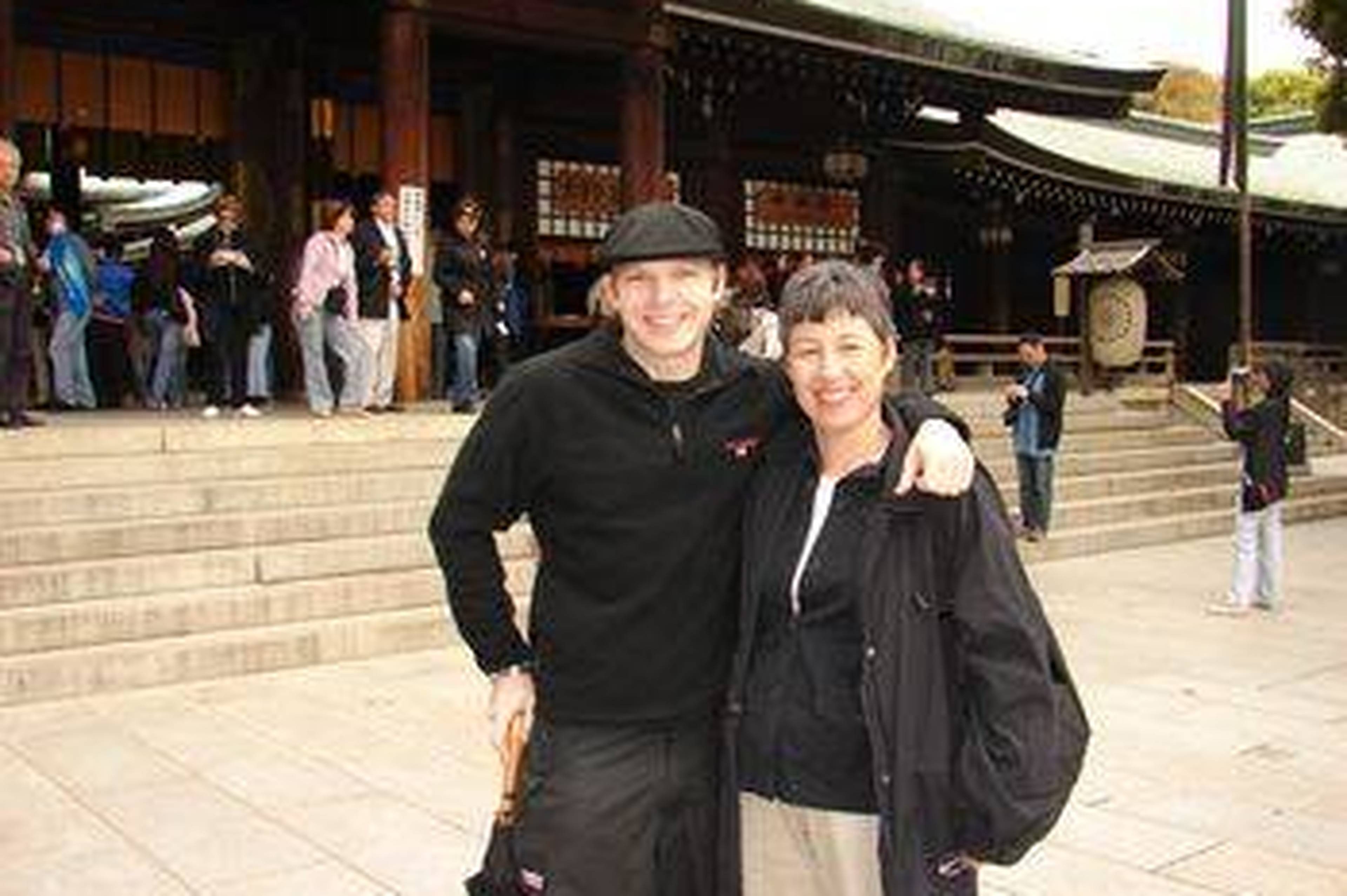 Greg Furr Teacher with Gail Ingram