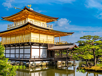golden pavilion in kyoto japan