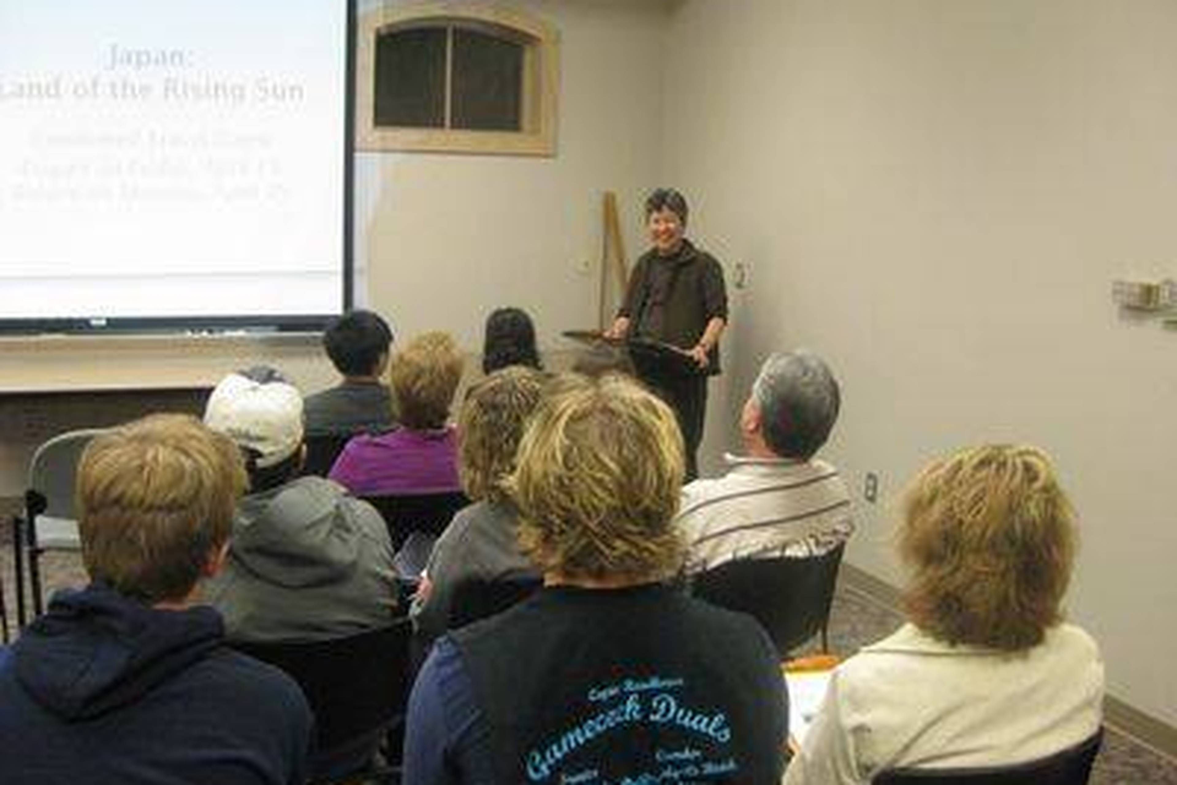 Predeparture Meeting with Gail Ingram