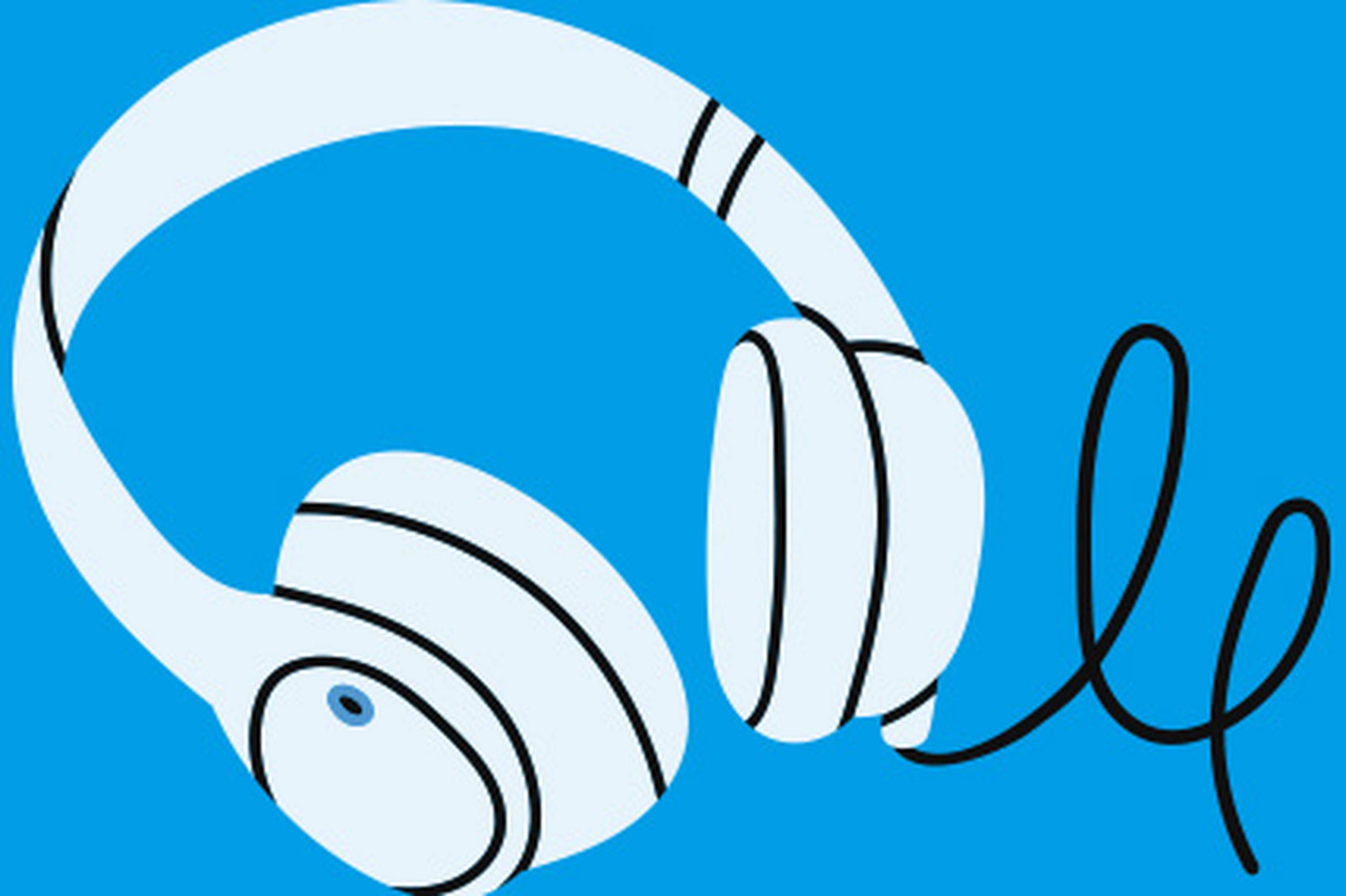 A pair of headphones representing the best travel podcasts for students