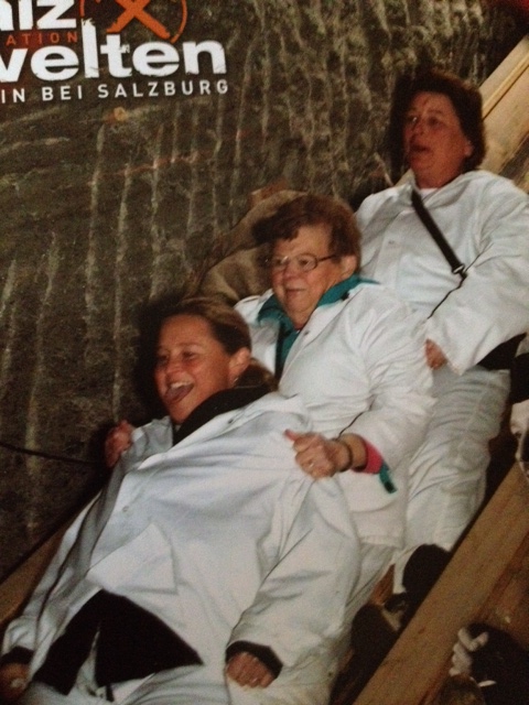 Sister Norma on the Slazburg salt mine slide