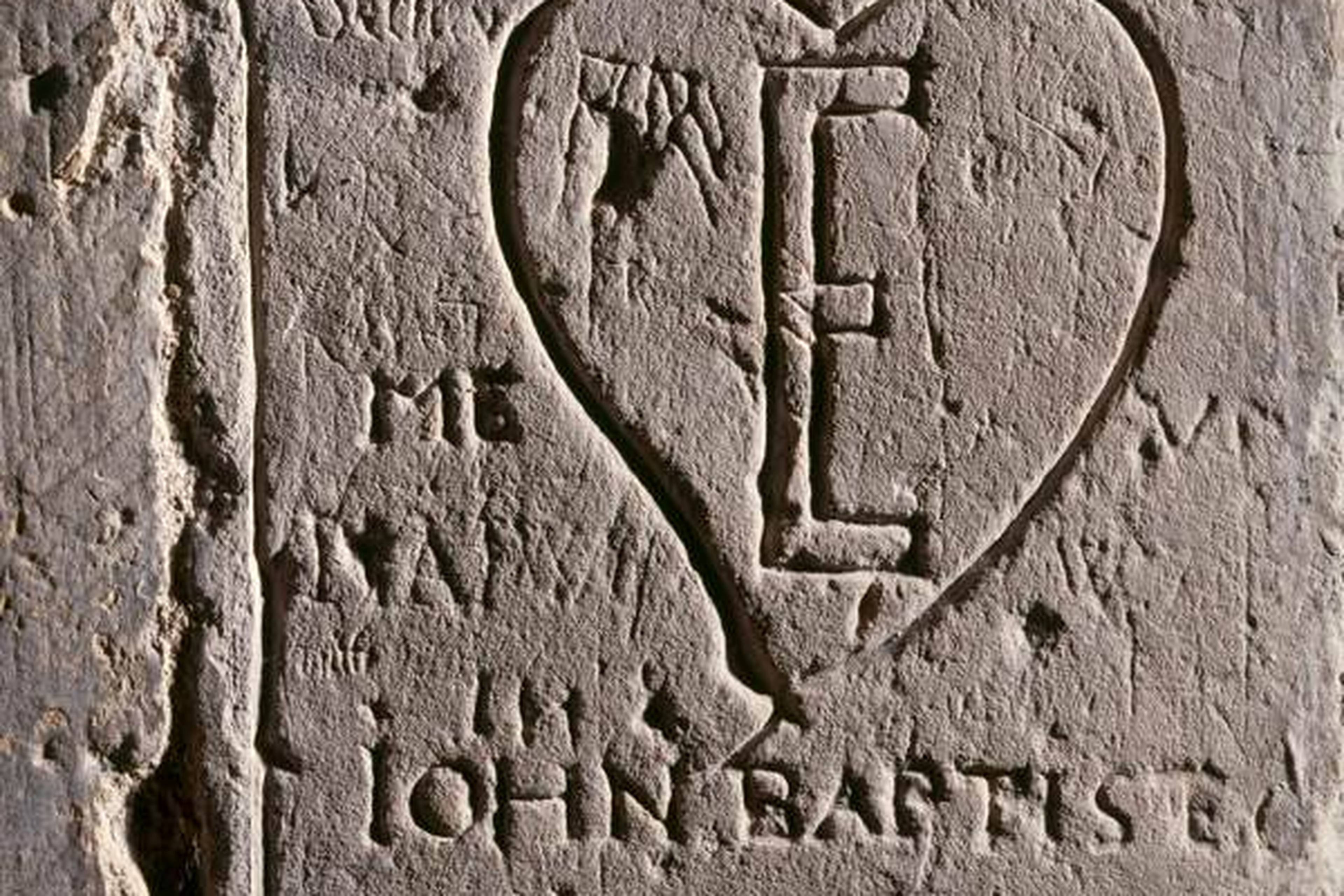 Tower of London prison: Queen Elizabeth etchings