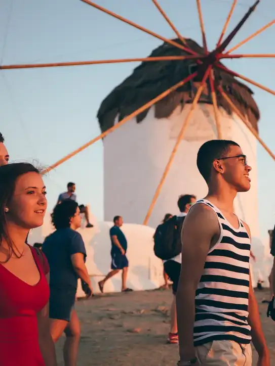 students on a new tour