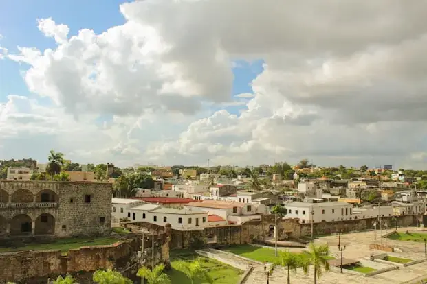 view of old town in dominican republic