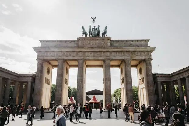 brandenburg gate in berlin