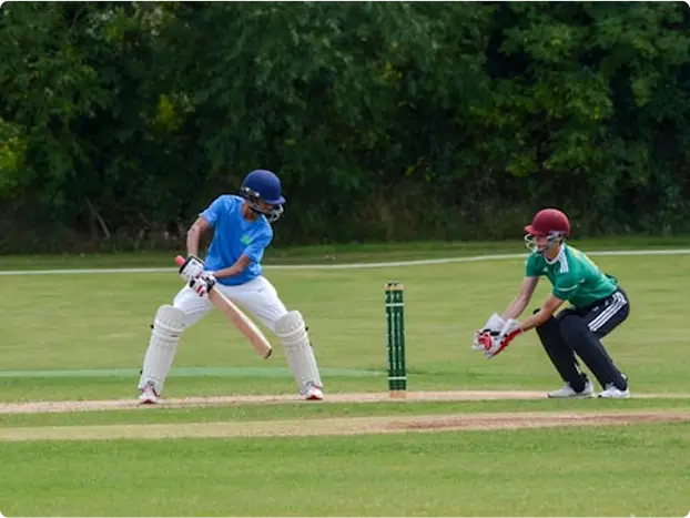 Test your fielding and bowling skills during a cricket lesson at Lord’s Cricket Club