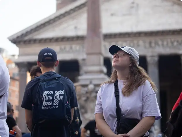Wind through ancient ruins and stunning piazzas on a self-guided scavenger hunt