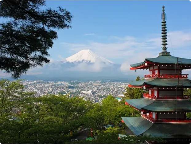 Journey through the Fuji-Hakone-Izu National Park, boasting stunning views of Mount Fuji
