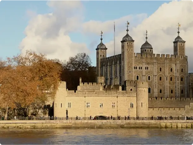 Tour the infamous Tower of London, once a royal palace, fortress, and prison